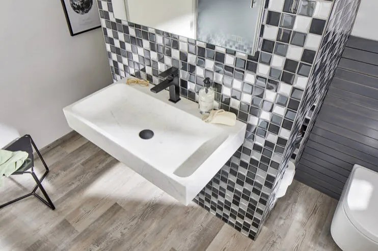 Hansgrohe Metropol, umývadlová batéria 110 s výpustom Push-Open, čierna matná, HAN-32507670