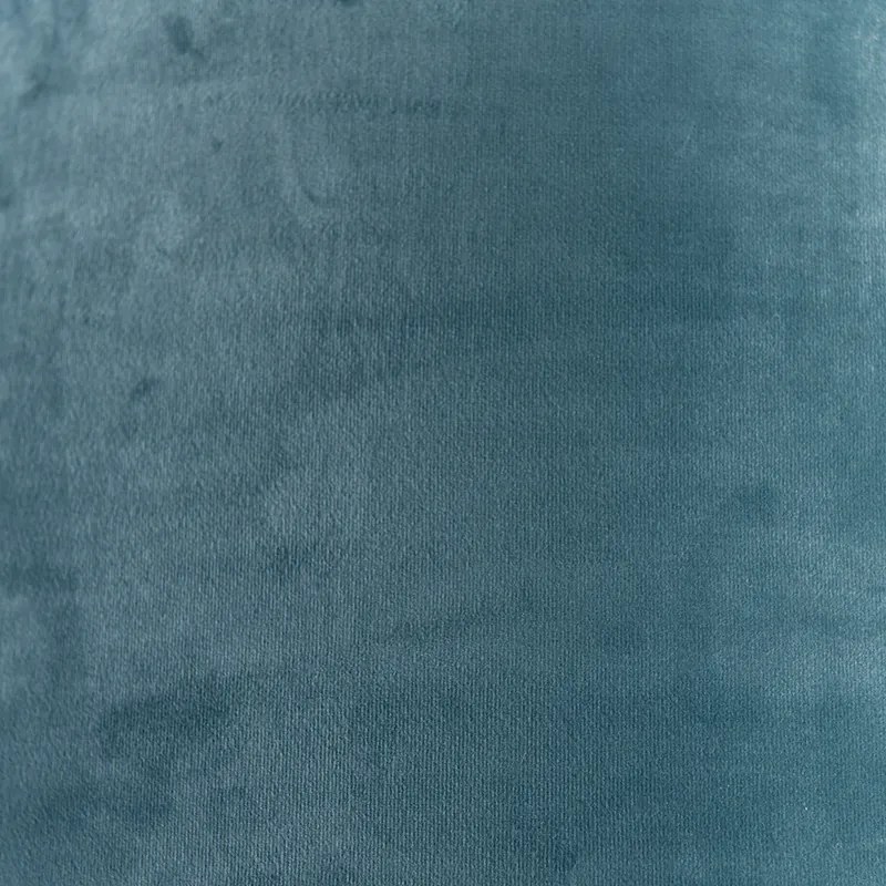 Zamatové tienidlo modré 50/50/25 so zlatým interiérom