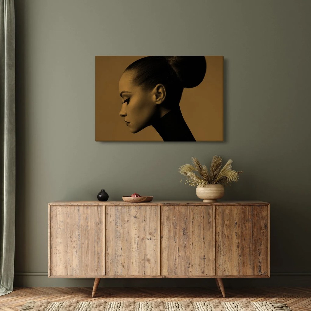 Obraz - Žena z profilu (90x60 cm)