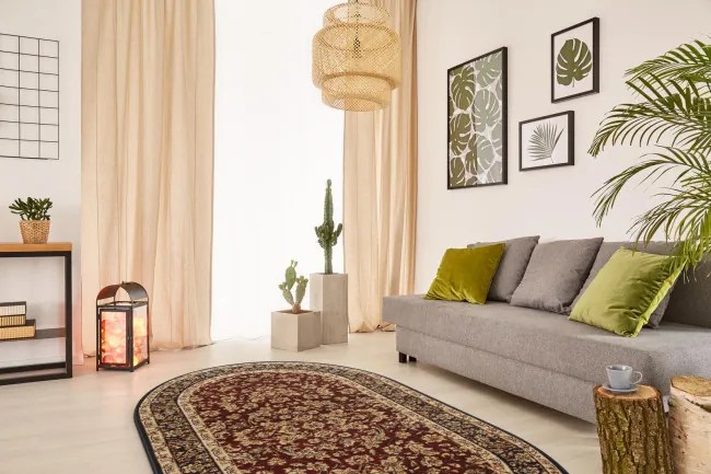 Koberec Agnella Standard Hermiona Terakota ovál