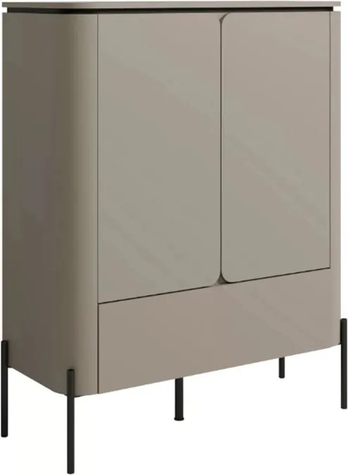 Vysoká komoda Bello 98 cm so zásuvkou - congo