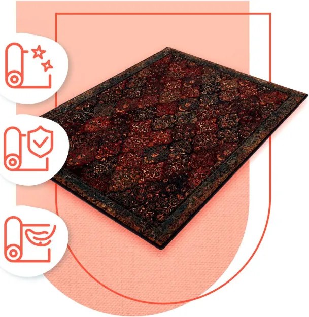 Koberec Dywilan Superior Super Kain granátový