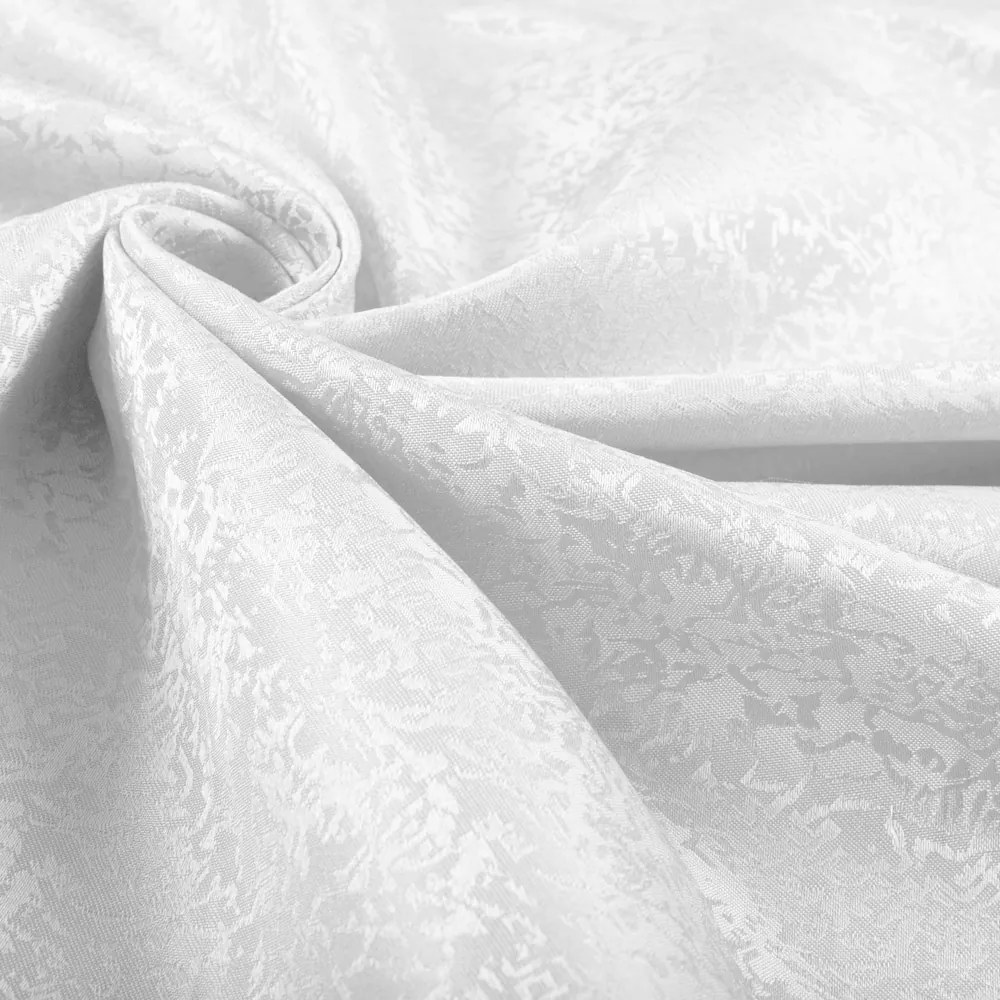 Teflónová látka na obrusy TF-032 Venezia biela - šírka 320 cm