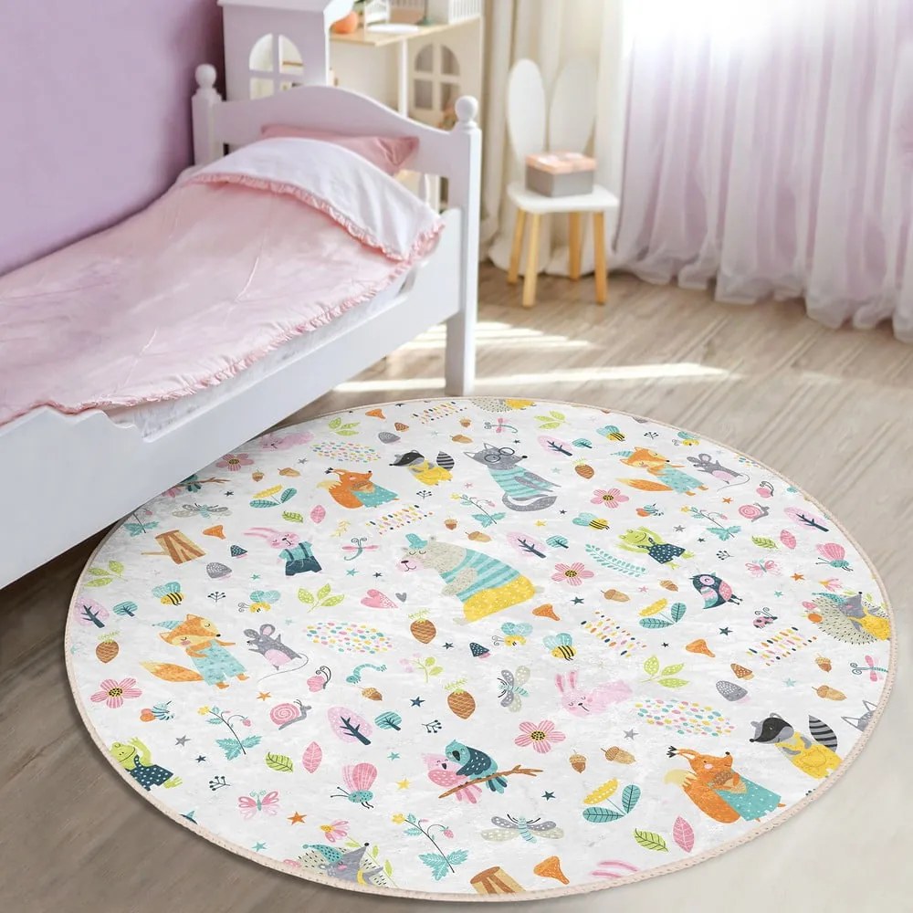 Detský koberec ø 80 cm Comfort – Mila Home