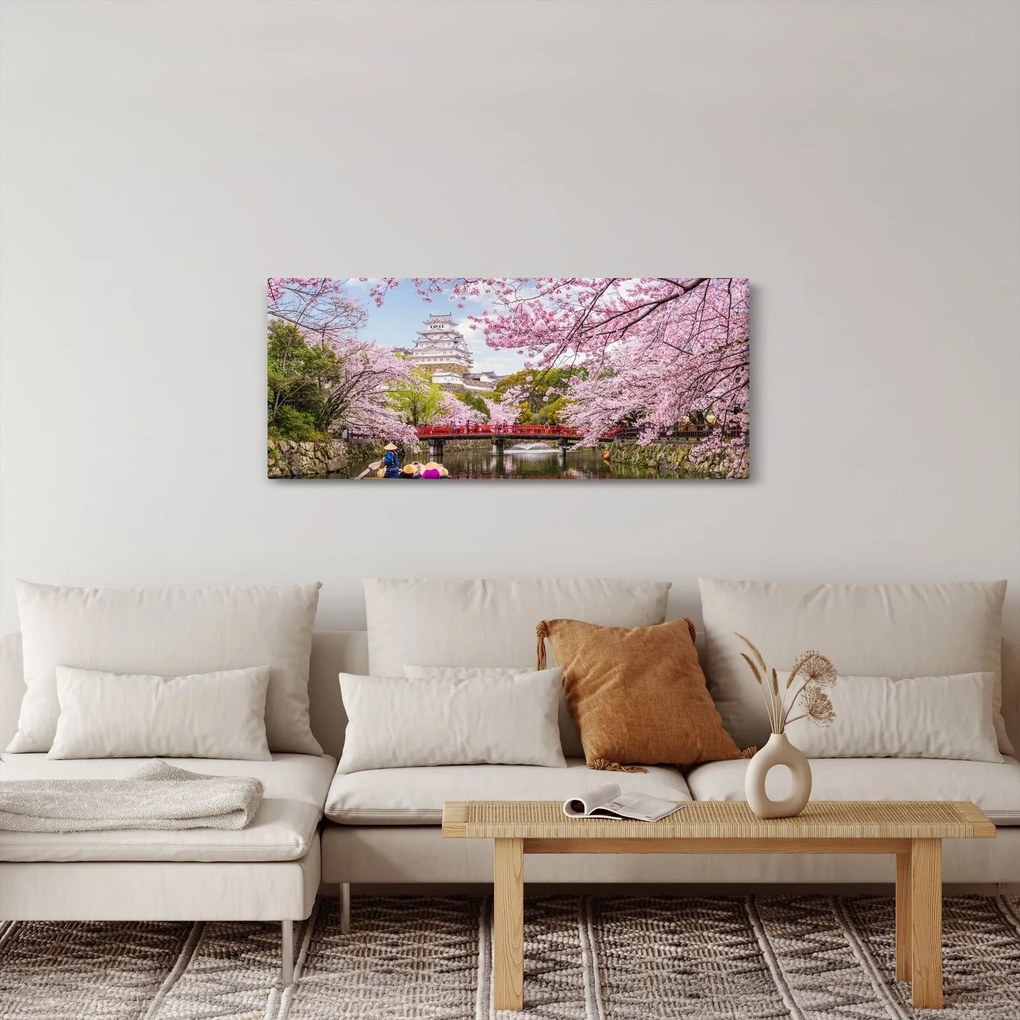 Obraz japonskej čerešne (120x50 cm)