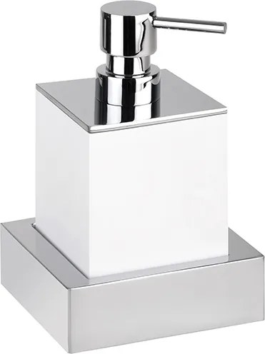 Bemeta Design GAMMA: Dávkovač mydla, 200 ml, biela - 145509012