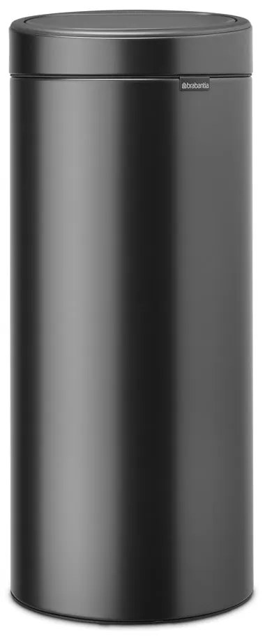 Tmavosivý dotykový oceľový odpadkový kôš 30 l Touch Bin – Brabantia