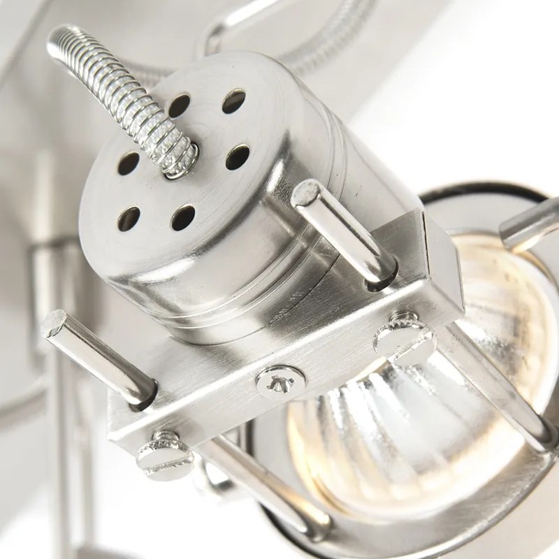 Priemyselný reflektor oceľový 3-svetelný otočný a naklápací - Suplux