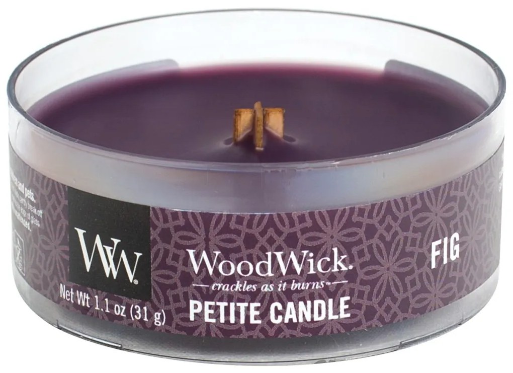WoodWick vonná sviečka Petite Fig