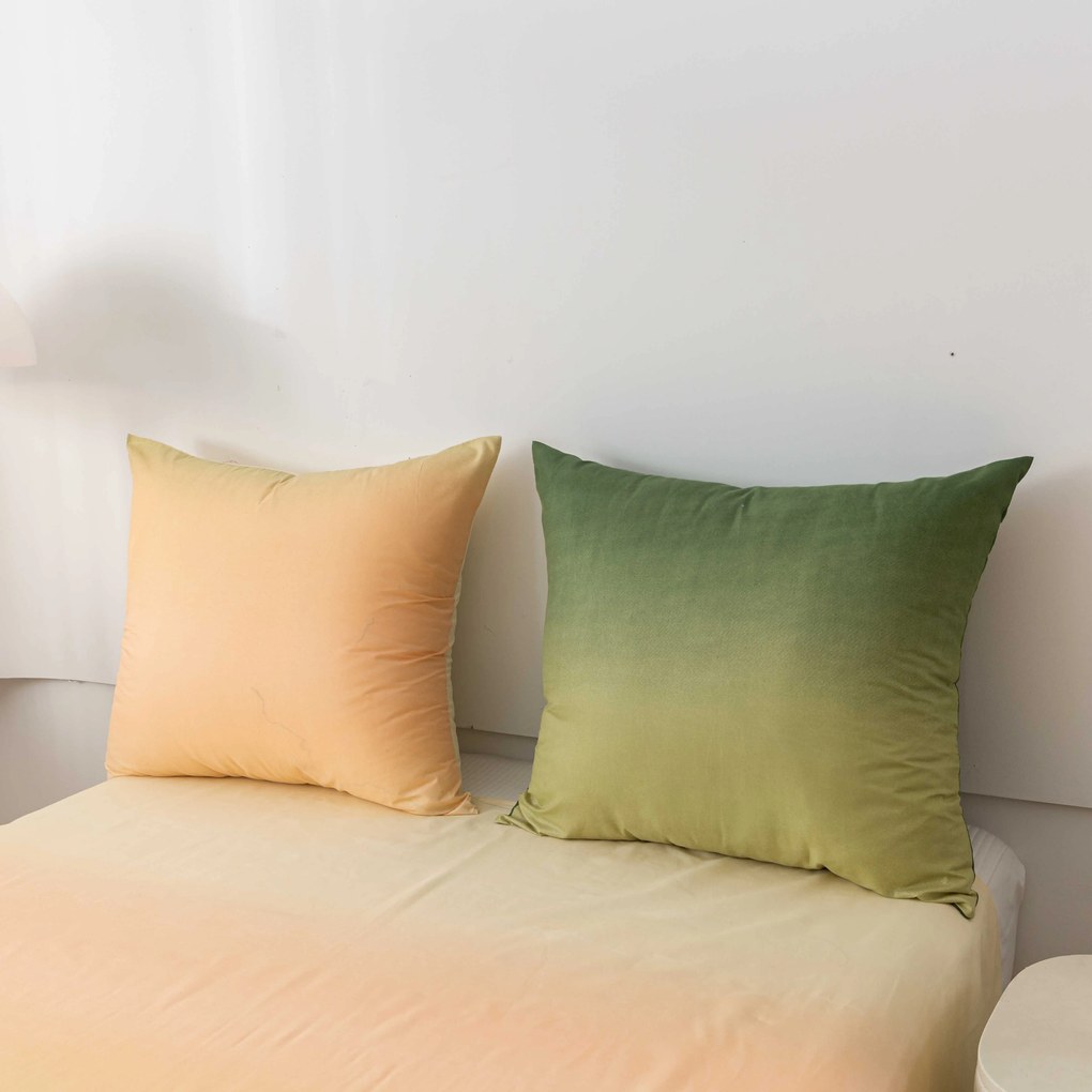 Obliečky z mikrovlákna VEROLA zelené Rozmer obliečky: 2 ks 70 x 80 cm | 160 x 200 cm