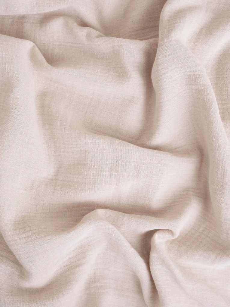 Mušelínová obliečka na vankúš 40 × 60 cm – Alexia prírodná