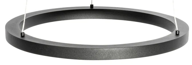 Závesné svietidlo čierne 40 cm vrátane LED 3-stupňového stmievania - Girello