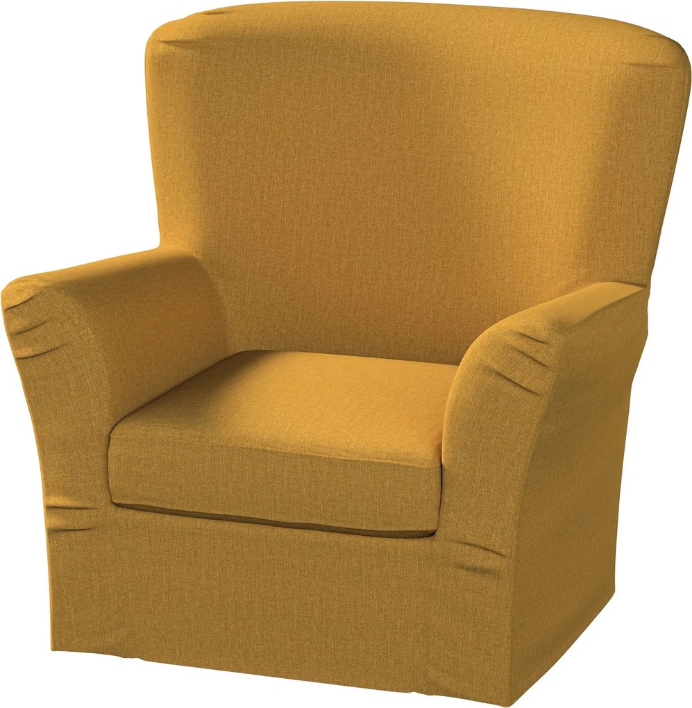 Poťah na kreslo Tomelilla farba produktu žltá látka zapletaná
