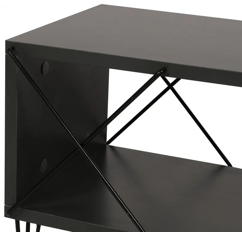 TV stolík Street 120 cm antracit