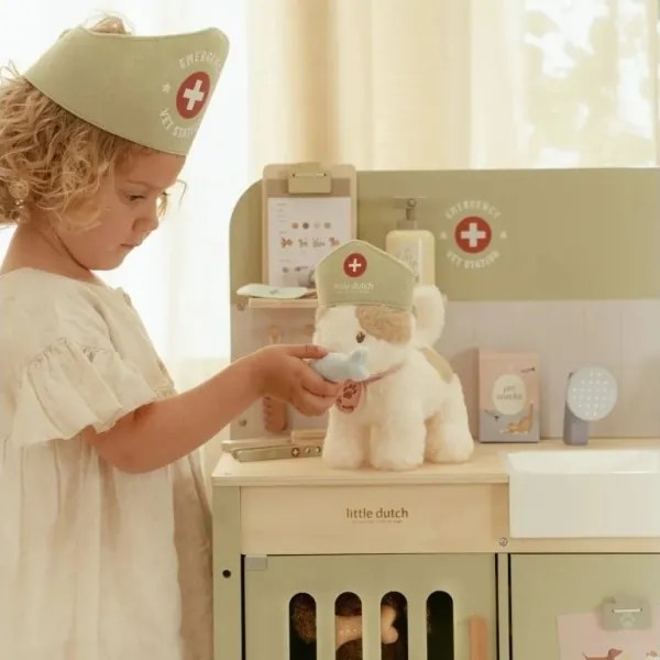 Little Dutch - Drevená veterinárna ordinácia