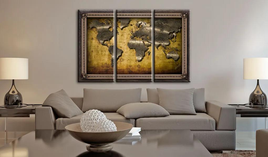 Artgeist Obraz - The World in a Frame Veľkosť: 120x80, Verzia: Premium Print
