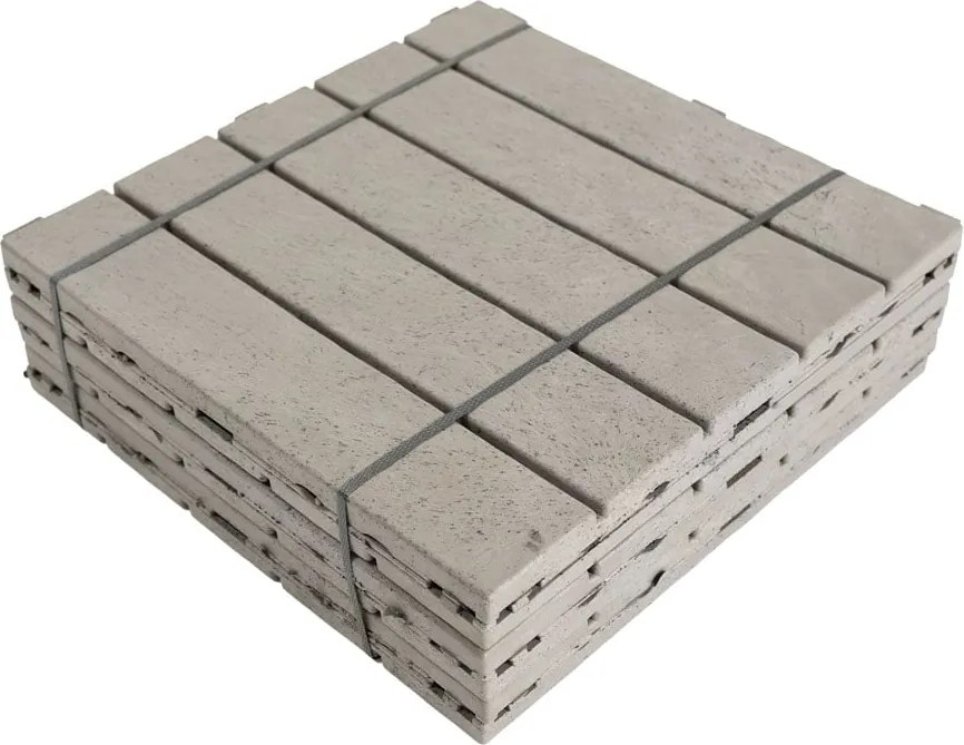 Gumová dlaždica NATURAL STONE 30 x 30 cm, sivá MHEU5100446