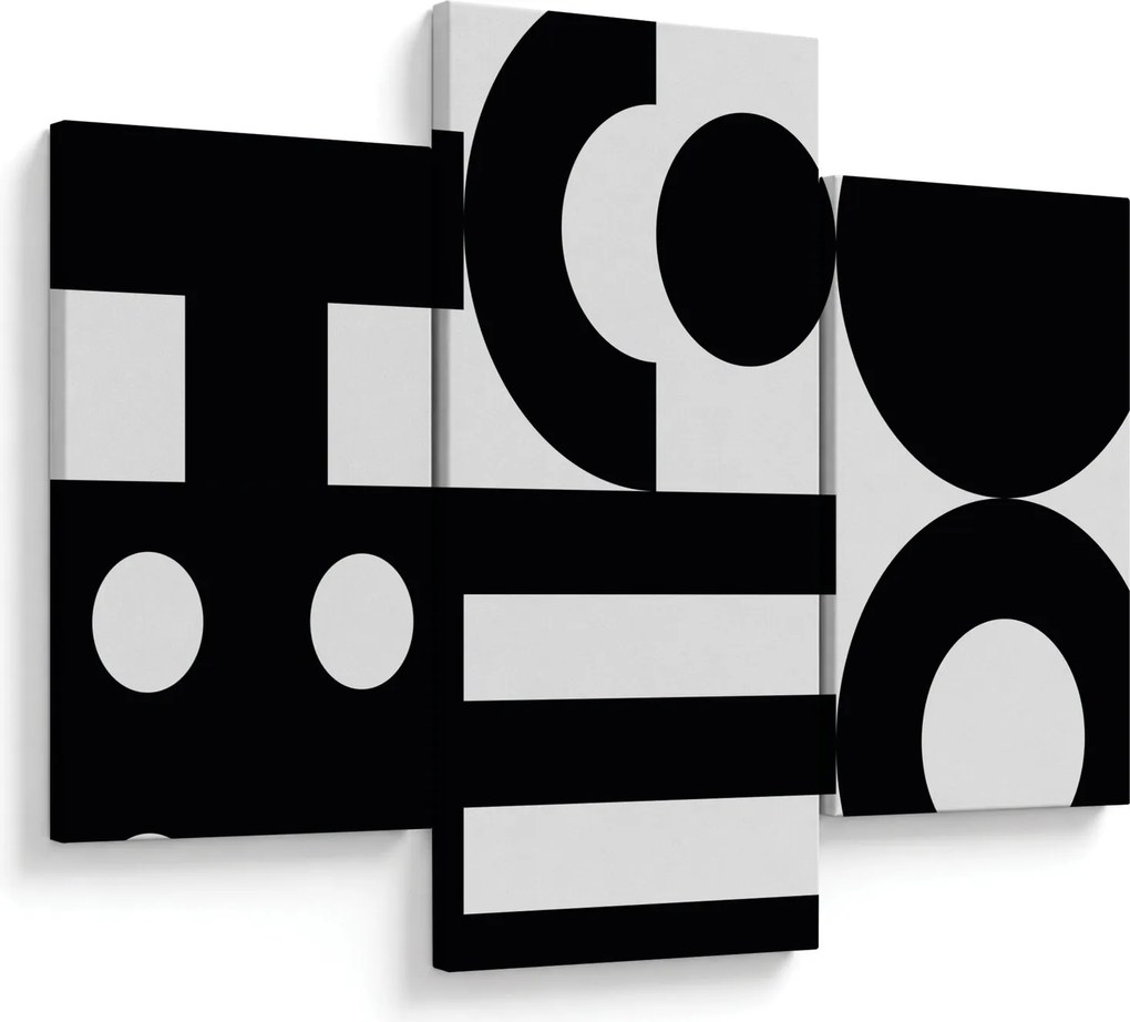 Obraz - Geometrická abstrakcia N⁰3 (90x60 cm)