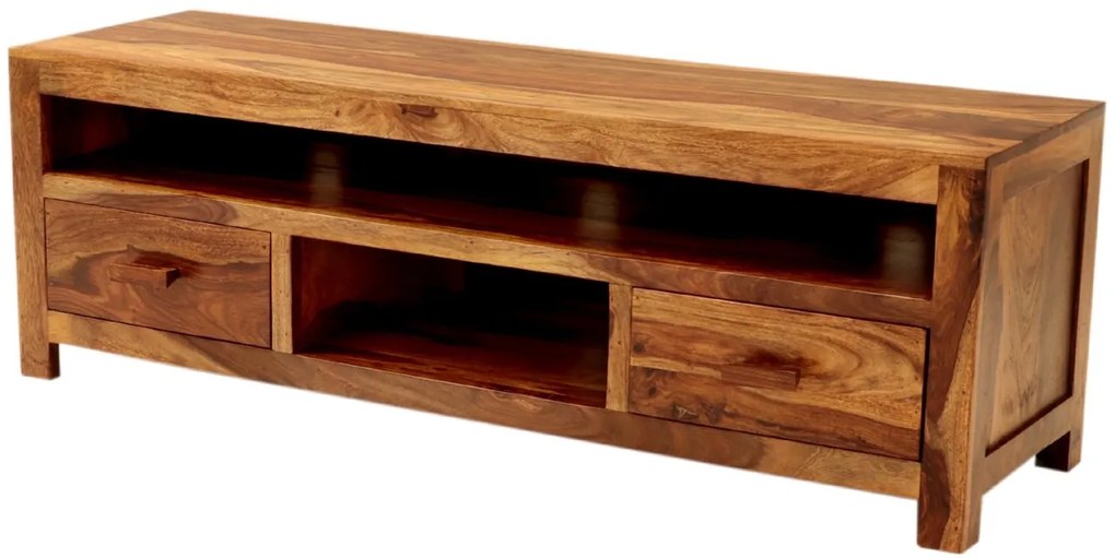 furniture-nabytek.cz - Luxusní tv stolek z masivního dřeva palisandr 150x50x45