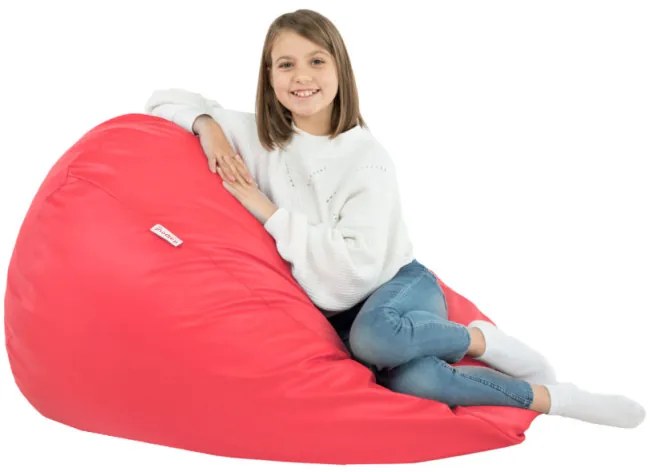 Sedací vak SAKO ružový ekokoža