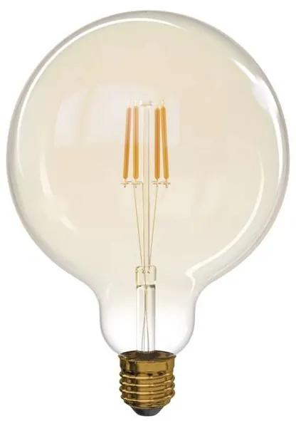 LED žiarovka Vintage G125 4W E27 teplá biela+ 70530