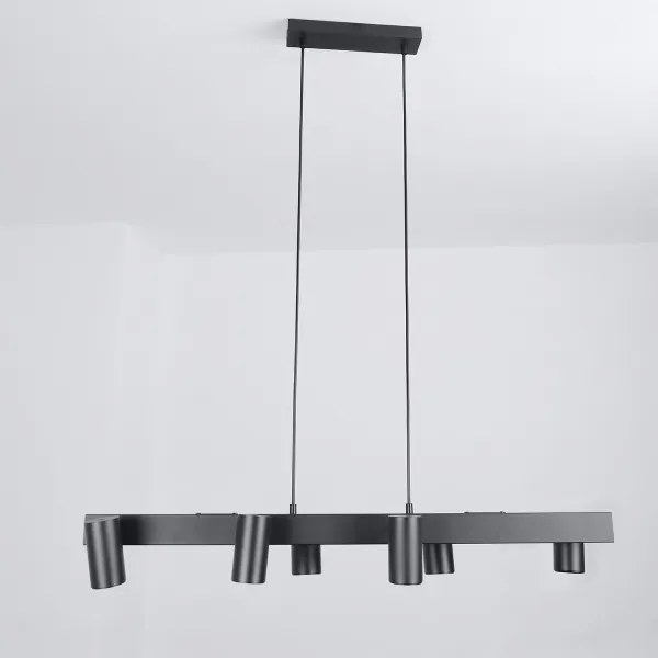 BRILAGI - Závesné svietidlo SELE na lankách 6xGU10/30W/230V čierne