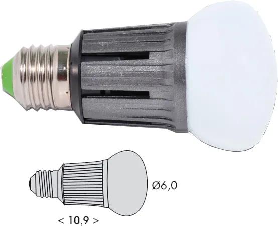 Ecolite LED žiarovka E27 10W teplá biela