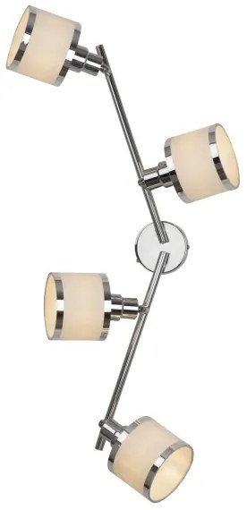 Leuchten Direkt 15374-17 - Bodové svietidlo ACCOR 4xE14/25W/230V