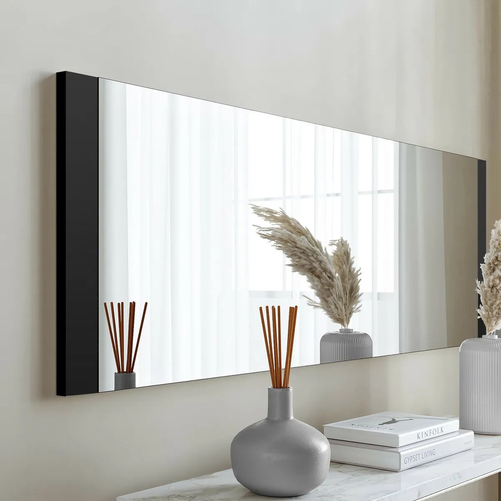 Čierne zrkadlo 40 x 120 cm