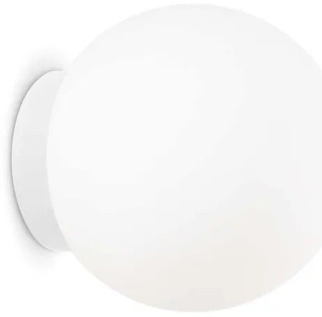Ideal Lux - Nástenné svietidlo MAPA 1xE27/42W/230V Ø 20 cm biele