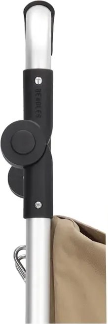 Beagles Béžový kárový nastaviteľný nákupný vozík na kolieskach “Hercules“