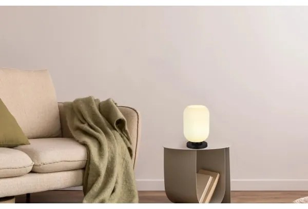 Globo 15469TO - Stolná lampa NORMY 1xE27/40W/230V biela