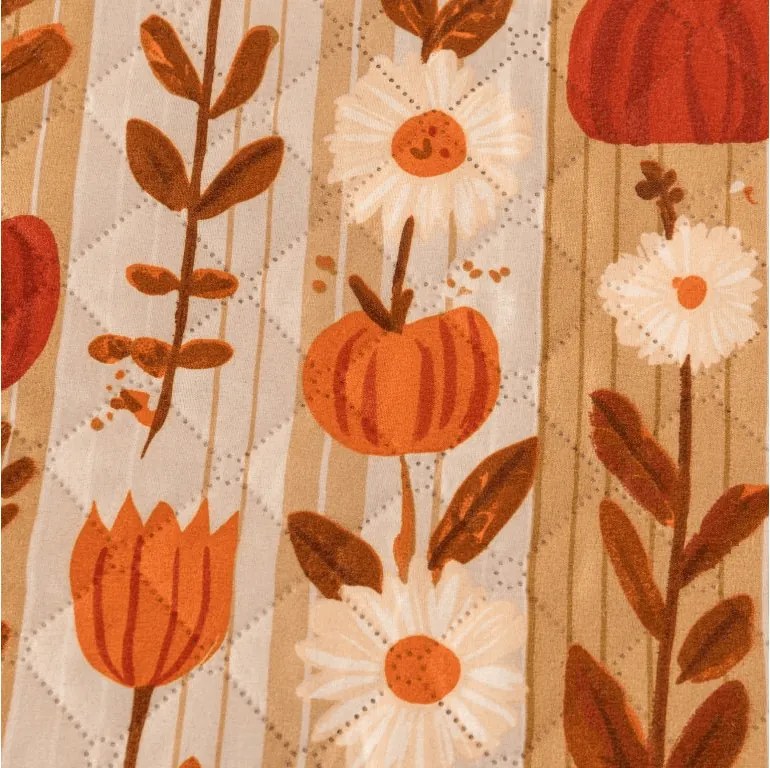 Prehoz na posteľ PUMPKIN STRIPES, farebný Rozmer: 220 x 240 cm