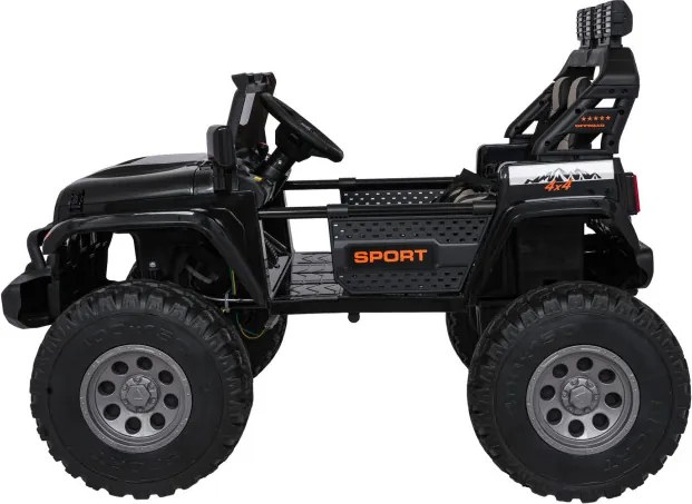 Elektrické autíčko Extreme Sport 4x4 čierne