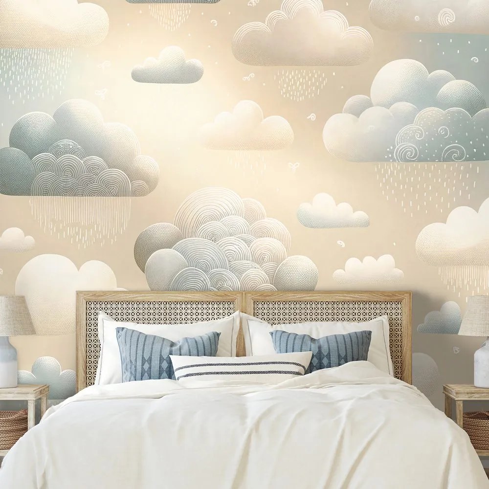 Fototapeta rozprávkové dažďové mraky