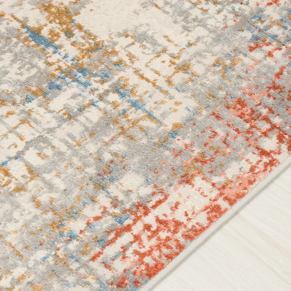 TA Koberec G512C BIELY/LOSOSOVÝ PORTLAND HIK Rozmer: 200x300 cm