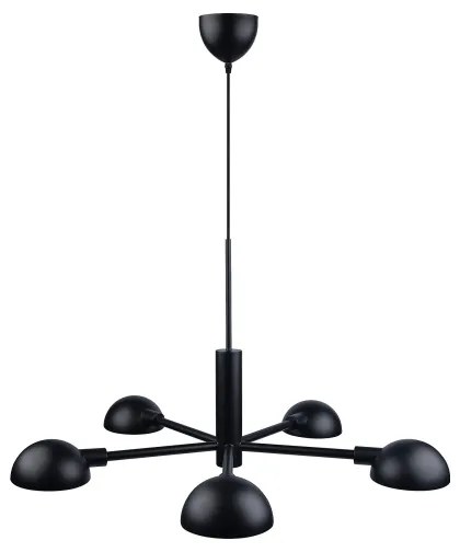 DFTP by Nordlux - Luster na lanku NOMI 5xE14/8W/230V čierna