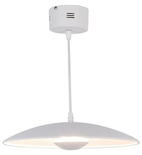 LED Luster na lanku LUND LED/10W/230V biela