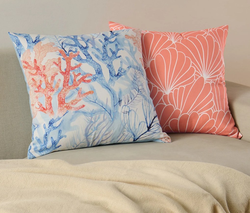 Obliečky na dekoračné vankúše, 2 ks