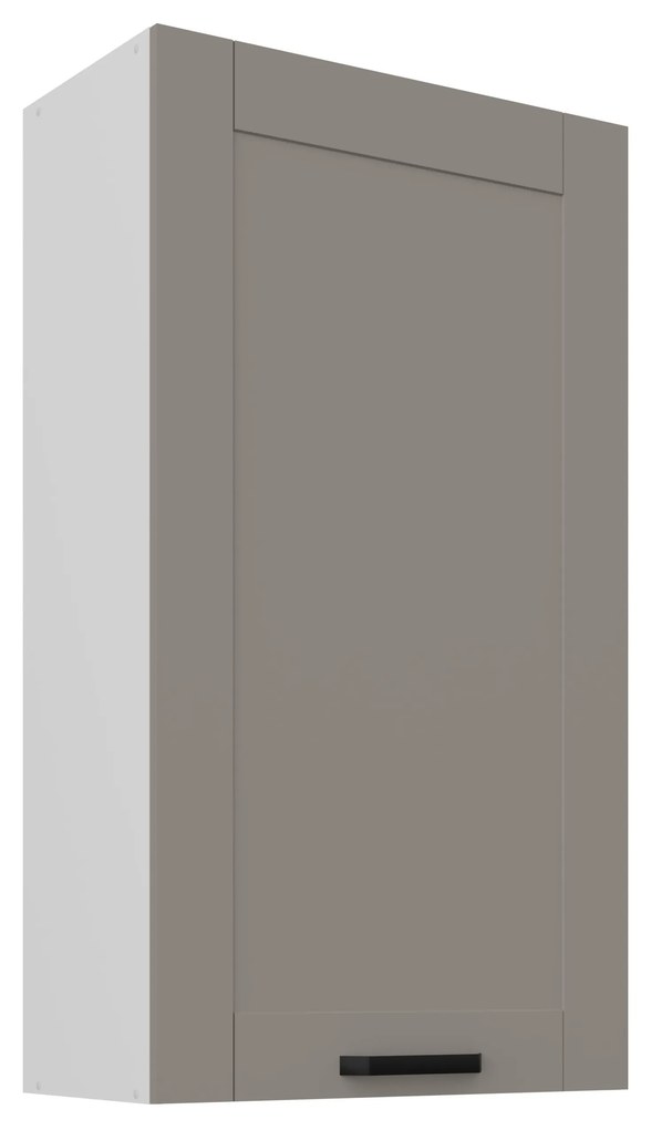Horná kuchynská skrinka Lucid 60 G-108 1F (korpus: biela + front: mdf claygrey). Vlastná spoľahlivá doprava až k Vám domov. 1134669