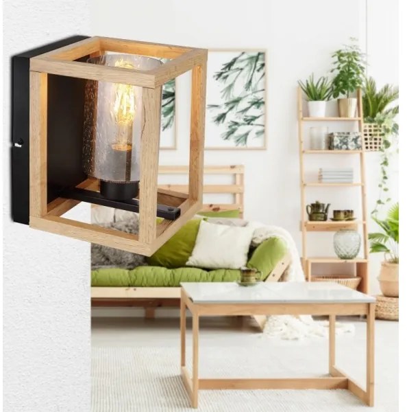 Globo 15497W - Nástenné svietidlo PETTEY 1xE27/40W/230V