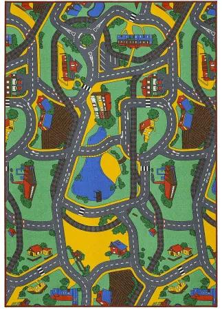Koberce Breno Kusový koberec PLAYTIME 95, viacfarebná,100 x 165 cm