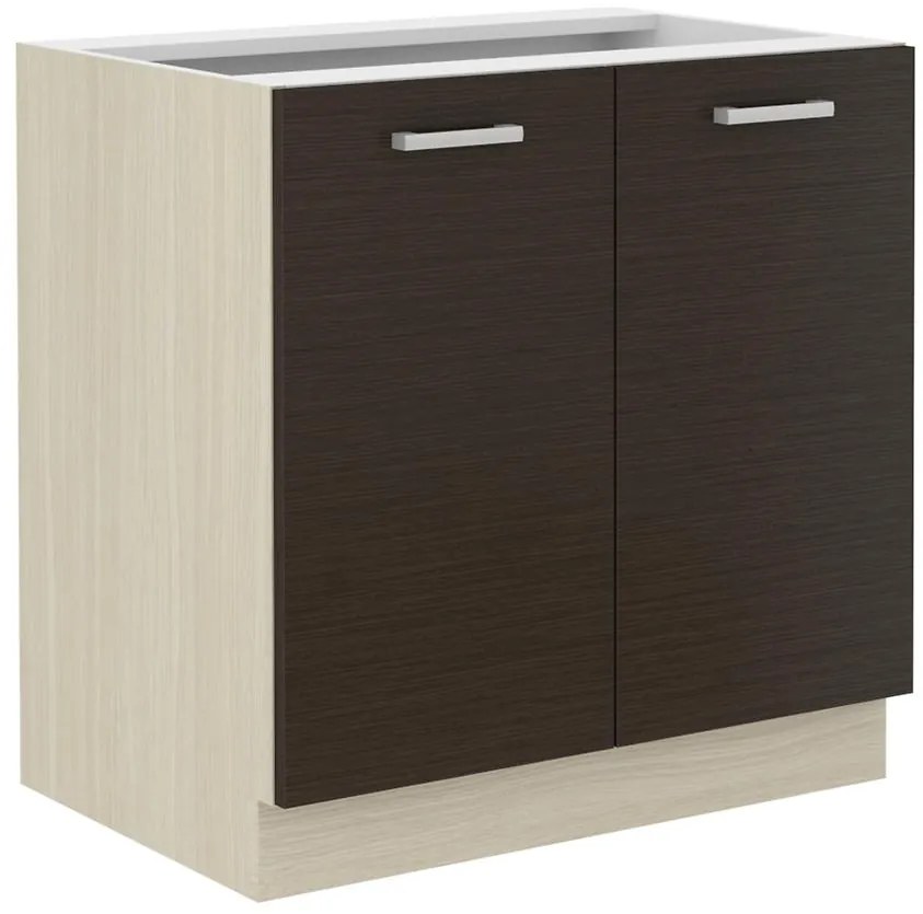 Skrinka do kuchyne Wiktoria chamonix/legno 80ZL 2F BB