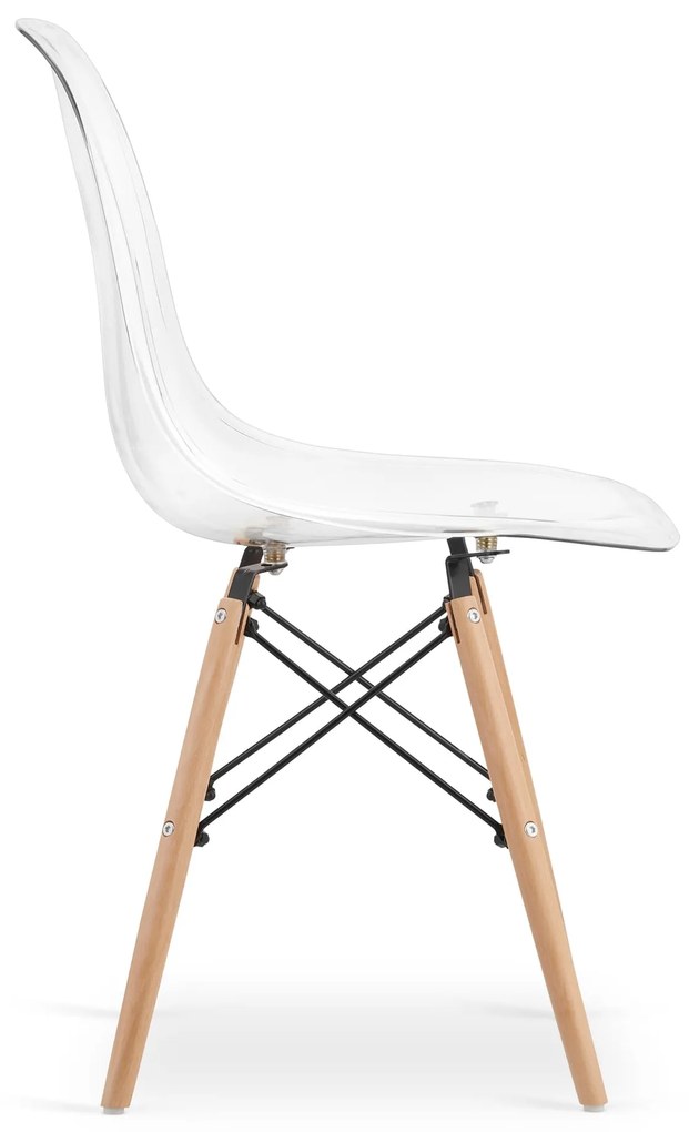 Transparentná stolička OSAKA