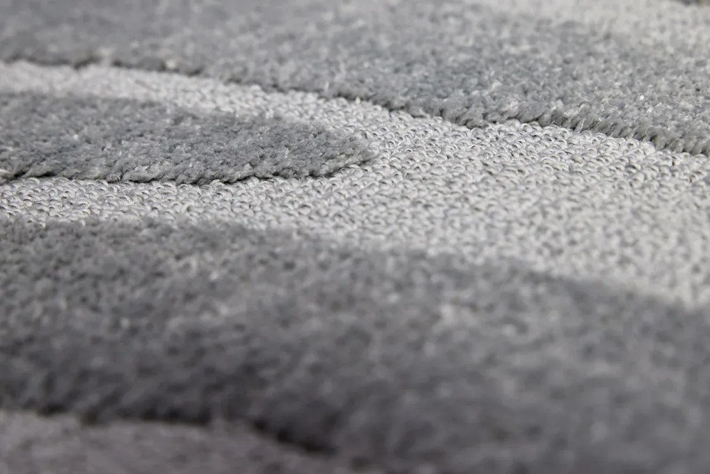 Koberec WAVE 170x240cm sivý