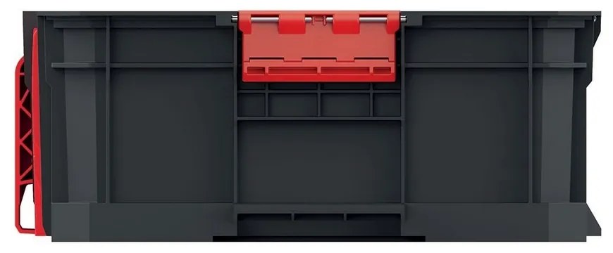 Prepravný box C, 51,7 × 33,1 × 13,4 cm, prepážky, čierna
