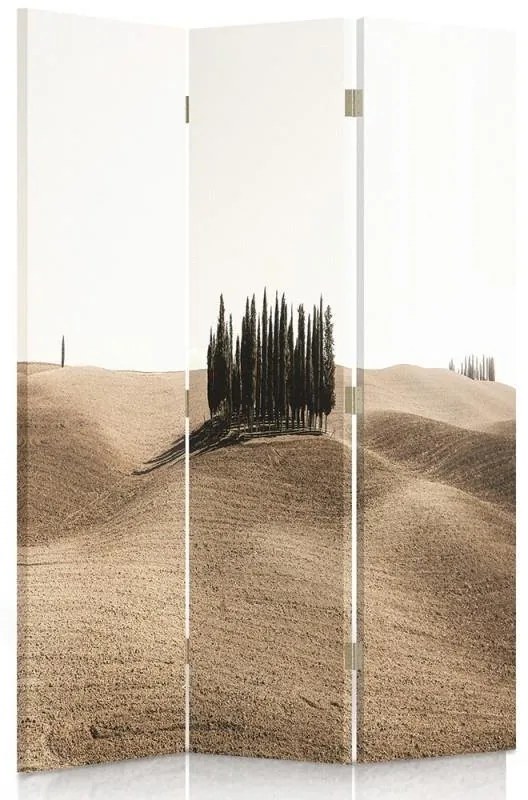 Gario Paraván Toscana Rozmery: 110 x 170 cm, Prevedenie: Otočný paraván 360°