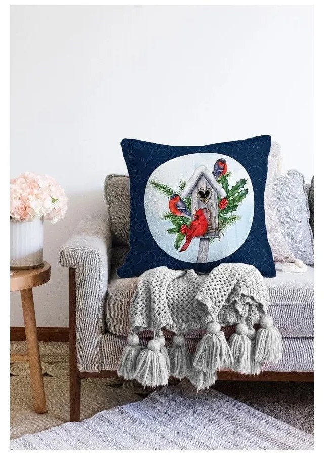 Obliečka na vankúš s vianočným motívom 43x43 cm – Mila Home