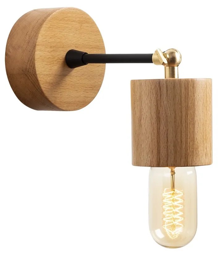 Nástenná lampa Xanthos prírodná