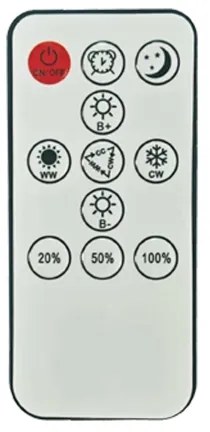 Brilagi - LED Stmieva­teľné svietidlo ULTRA SLIM LED/18W/230V 30x30 cm biela + diaľkový ovládač